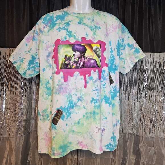 DPR Dream Perfect Regime Graphic Tiedye tshirt - Picture 3 of 8